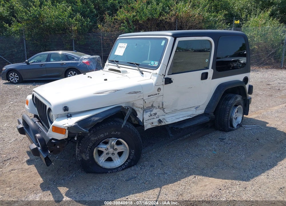 2005 JEEP WRANGLER SPORT VIN: 1J4FA49S65P355007