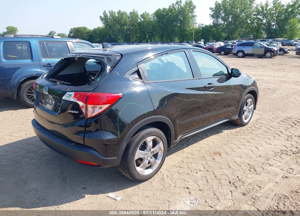 2018 HONDA HR-V LX VIN: 3CZRU6H30JG712805