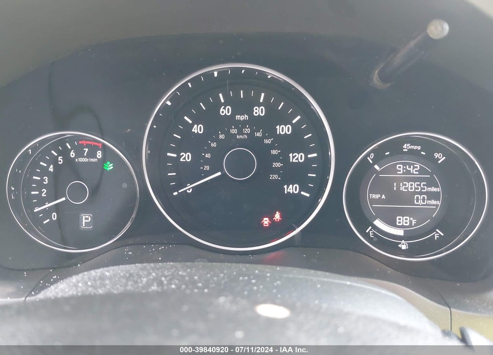 2018 HONDA HR-V LX VIN: 3CZRU6H30JG712805