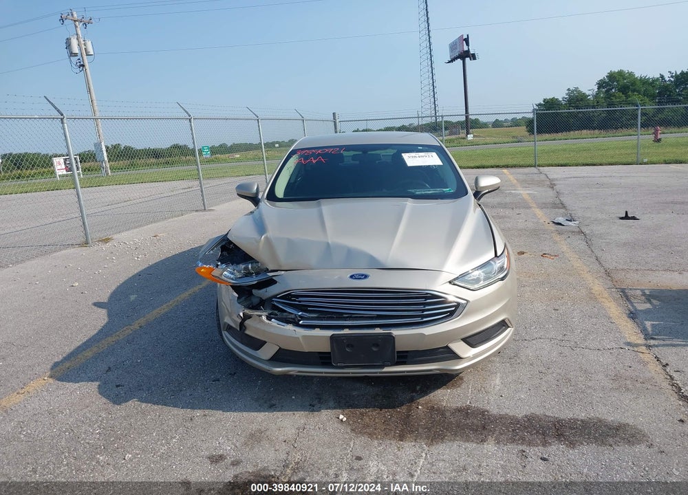 2017 FORD FUSION SE VIN: 3FA6P0H70HR412850
