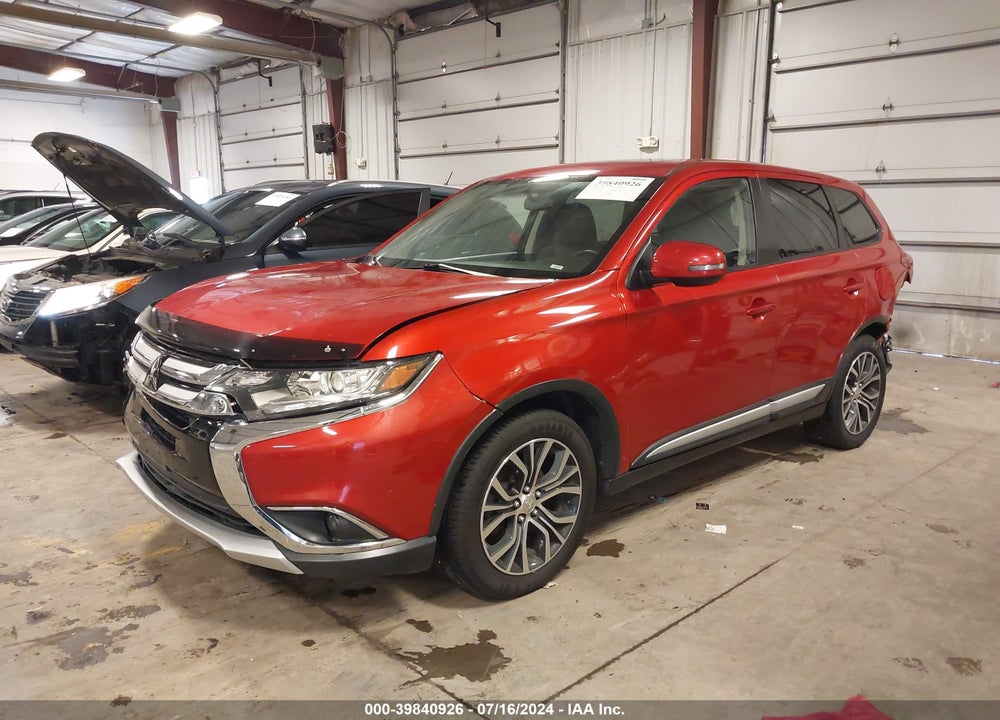 2017 MITSUBISHI OUTLANDER SE VIN: JA4AD3A31HZ024439