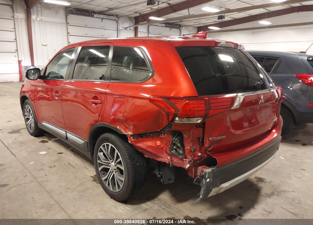 2017 MITSUBISHI OUTLANDER SE VIN: JA4AD3A31HZ024439