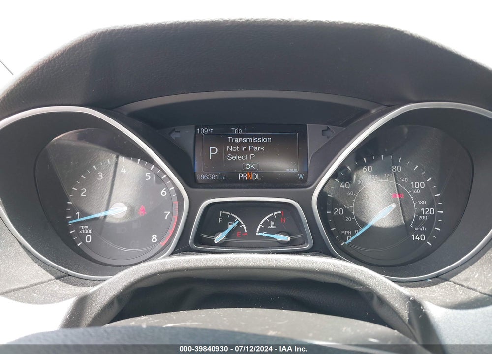 2016 FORD FOCUS SE VIN: 1FADP3K28GL360886
