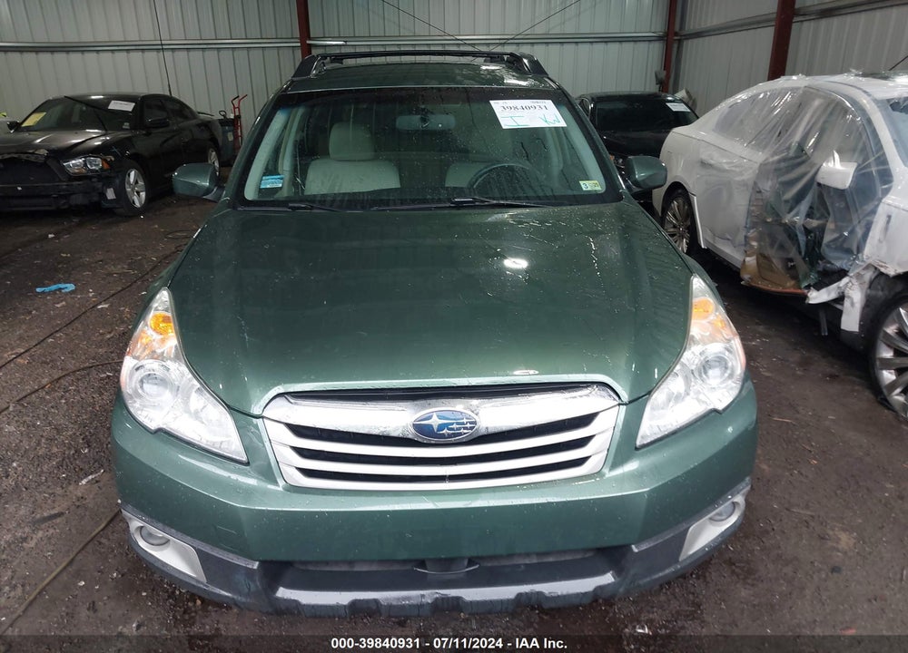 2010 SUBARU OUTBACK 2.5I PREMIUM VIN: 4S4BRCCC5A3324644