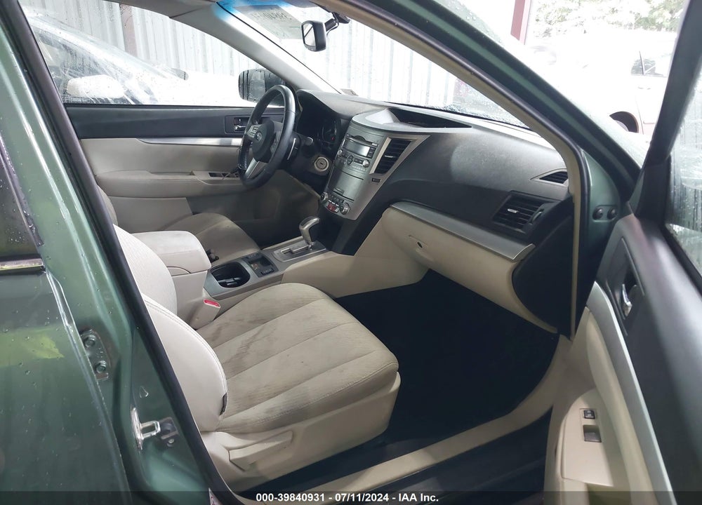 2010 SUBARU OUTBACK 2.5I PREMIUM VIN: 4S4BRCCC5A3324644
