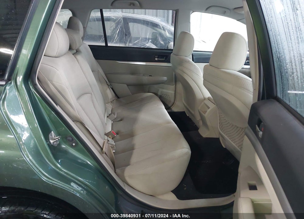 2010 SUBARU OUTBACK 2.5I PREMIUM VIN: 4S4BRCCC5A3324644