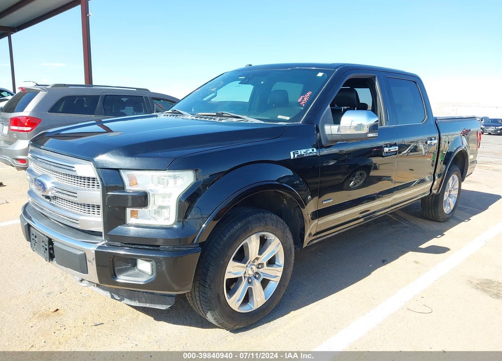 2016 FORD F-150 PLATINUM VIN: 1FTEW1EGXGFB01022