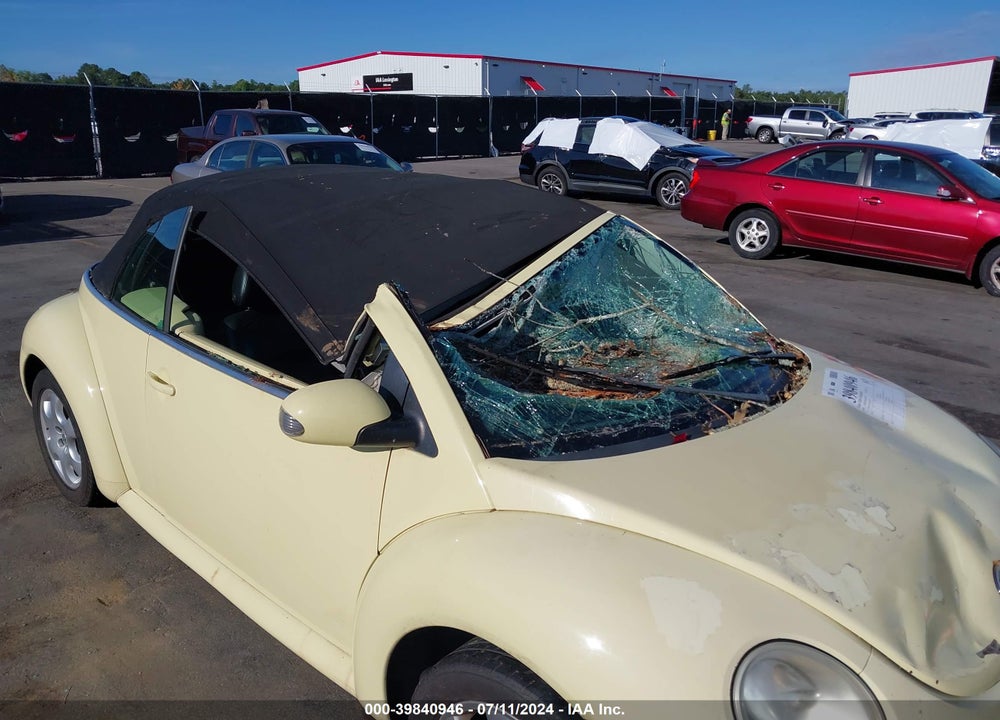 2003 VOLKSWAGEN NEW BEETLE GLS VIN: 3VWCK21Y83M327557