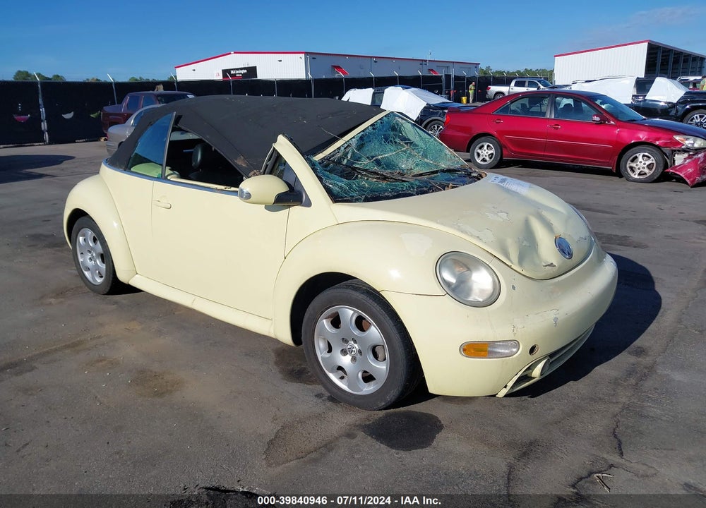 2003 VOLKSWAGEN NEW BEETLE GLS VIN: 3VWCK21Y83M327557
