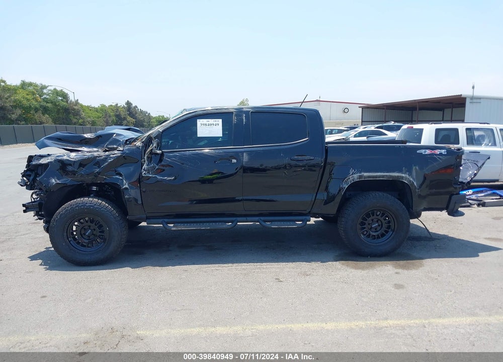 2022 CHEVROLET COLORADO 4WD SHORT BOX LT VIN: 1GCGTCEN3N1327358