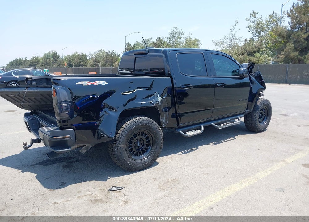 2022 CHEVROLET COLORADO 4WD SHORT BOX LT VIN: 1GCGTCEN3N1327358