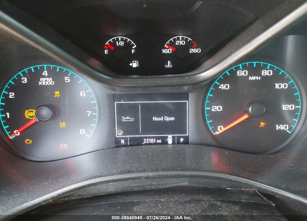 2022 CHEVROLET COLORADO 4WD SHORT BOX LT VIN: 1GCGTCEN3N1327358