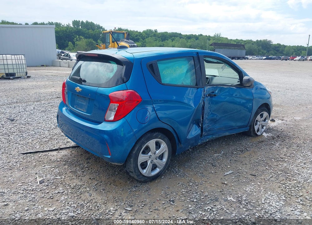 2020 CHEVROLET SPARK LS VIN: KL8CB6SA0LC418635