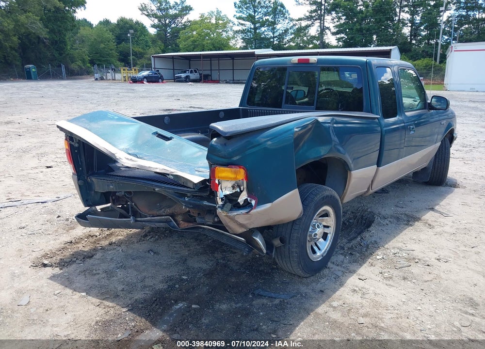 1998 RANGER FORD  SPLASH/XL/XLT VIN: 1FTYR14X4WTA73644