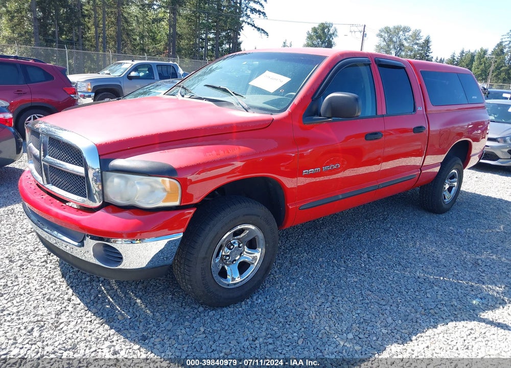 2002 DODGE RAM 1500 ST VIN: 1D7HU18Z52S610120