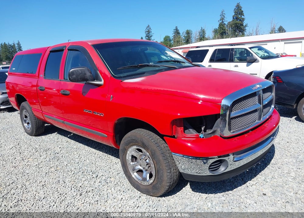 2002 DODGE RAM 1500 ST VIN: 1D7HU18Z52S610120