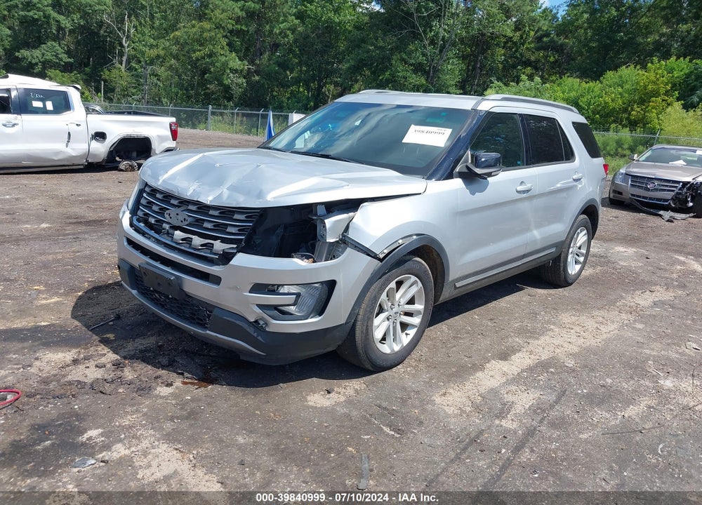 2017 FORD EXPLORER XLT VIN: 1FM5K7D89HGD15788