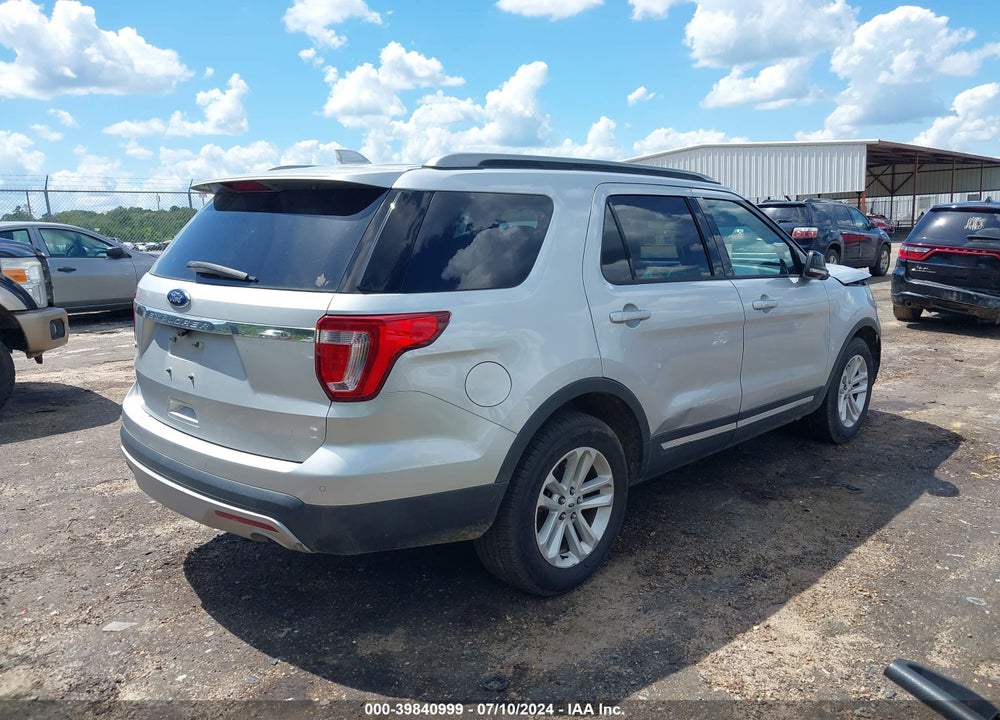 2017 FORD EXPLORER XLT VIN: 1FM5K7D89HGD15788