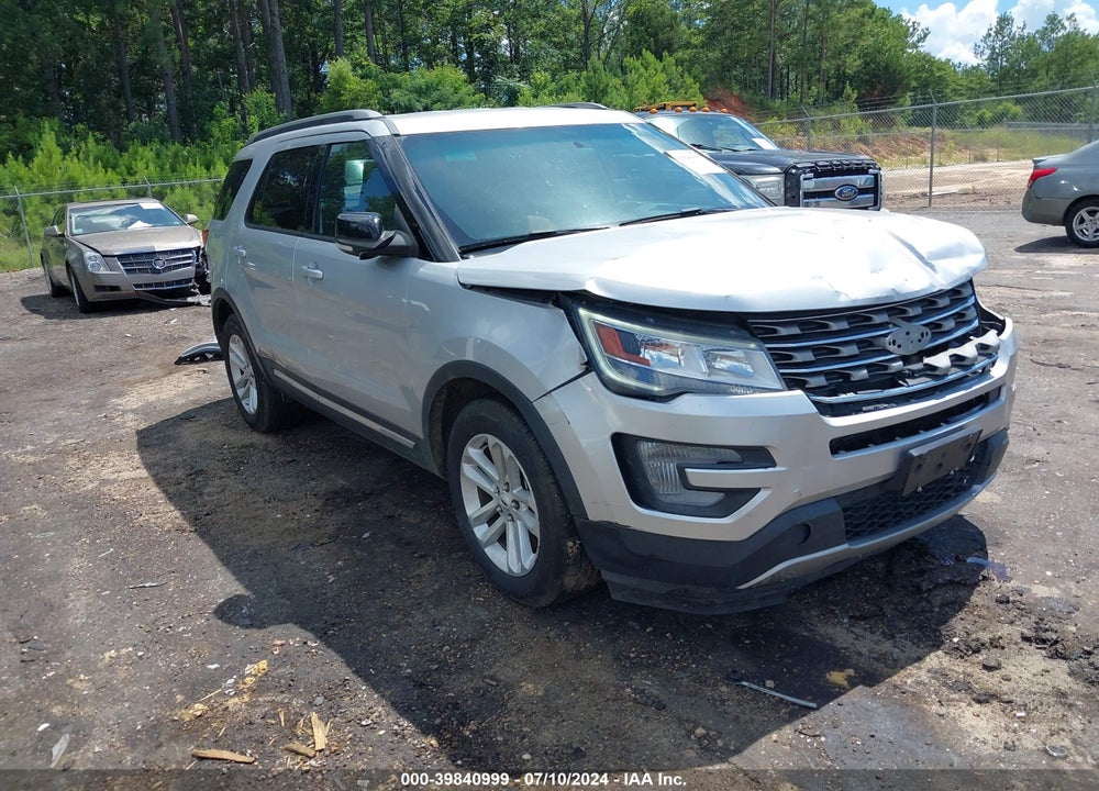 2017 FORD EXPLORER XLT VIN: 1FM5K7D89HGD15788