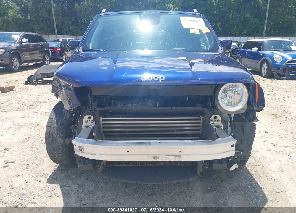 2018 JEEP RENEGADE LATITUDE FWD VIN: ZACCJABB7JPH92478