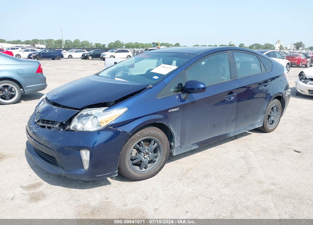2015 TOYOTA PRIUS TWO VIN: JTDKN3DU5F1987108
