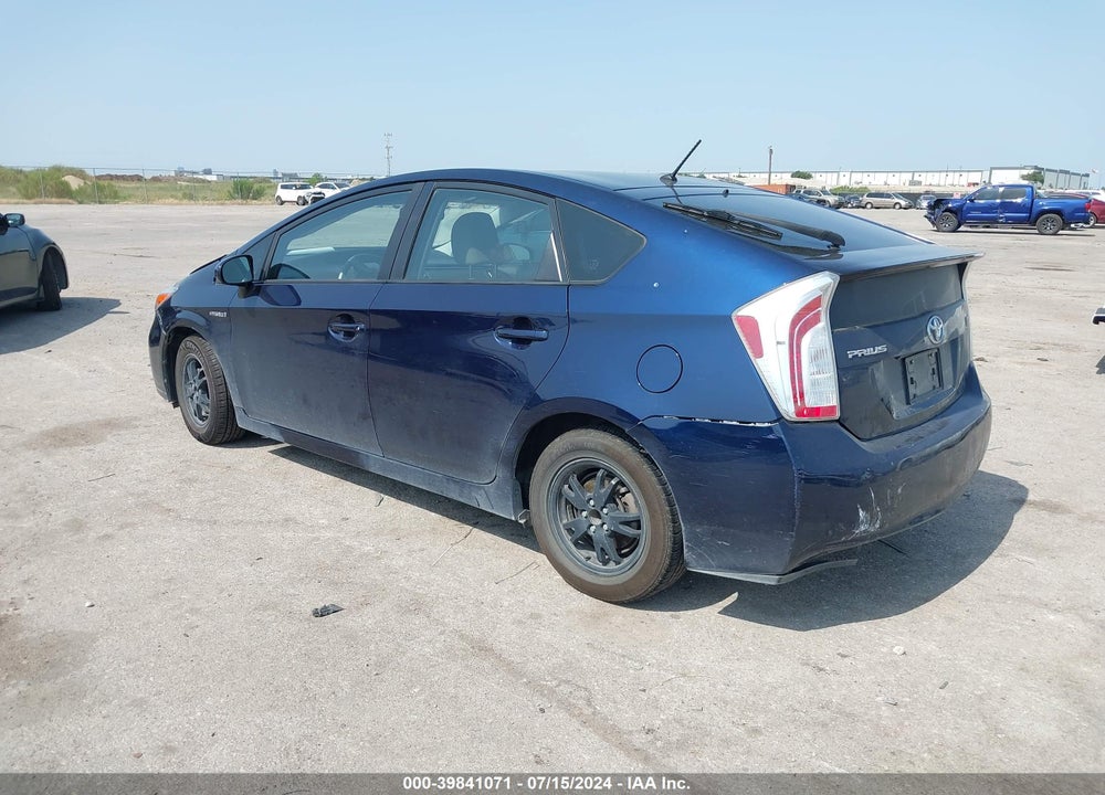 2015 TOYOTA PRIUS TWO VIN: JTDKN3DU5F1987108