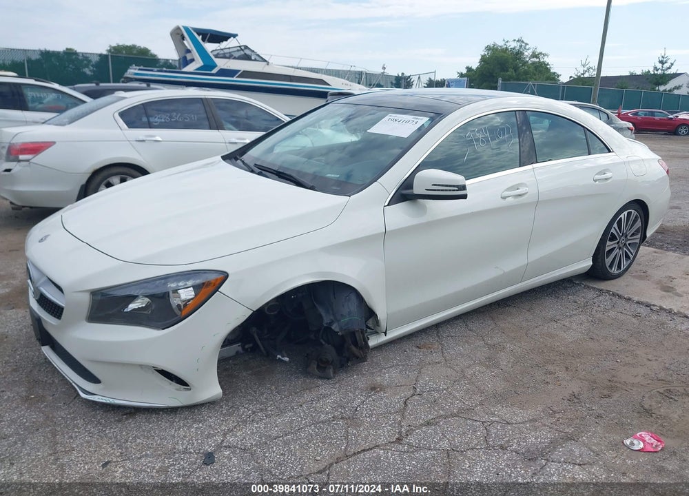 2018 MERCEDES-BENZ CLA 250 VIN: WDDSJ4EB5JN569430
