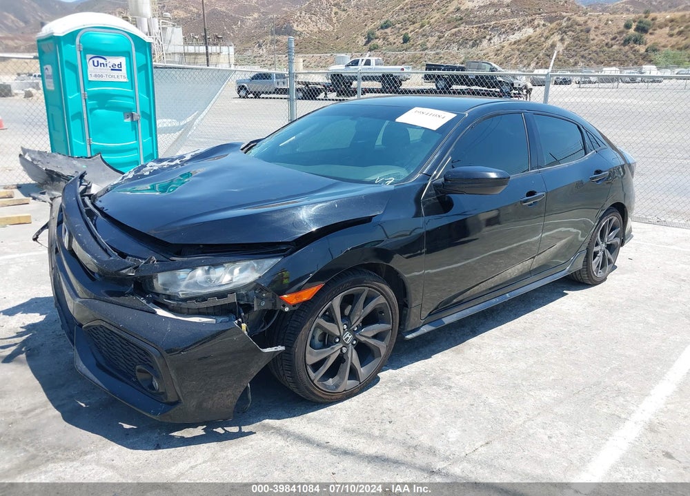 2018 HONDA CIVIC SPORT VIN: SHHFK7H45JU234947