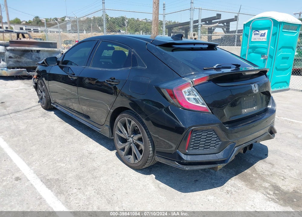 2018 HONDA CIVIC SPORT VIN: SHHFK7H45JU234947