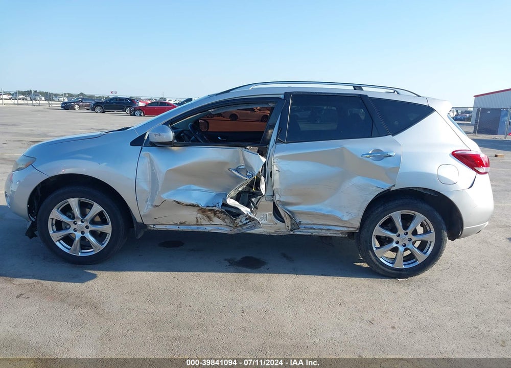 2013 NISSAN MURANO LE VIN: JN8AZ1MU5DW204409