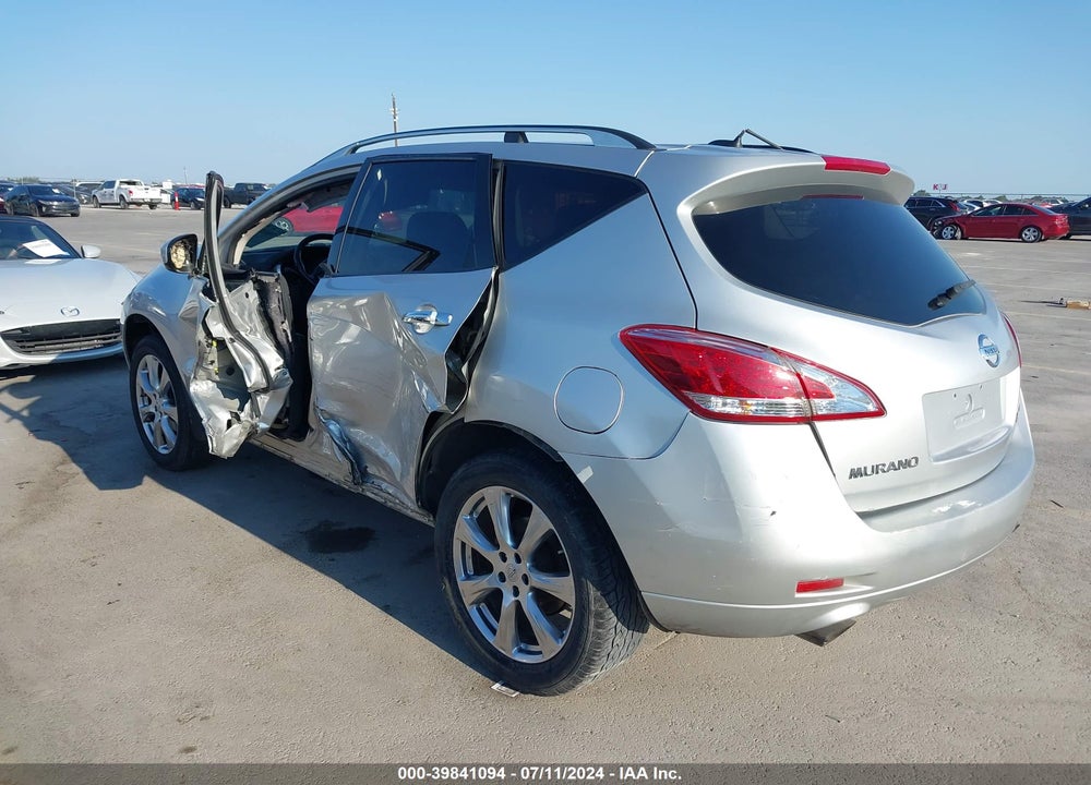 2013 NISSAN MURANO LE VIN: JN8AZ1MU5DW204409