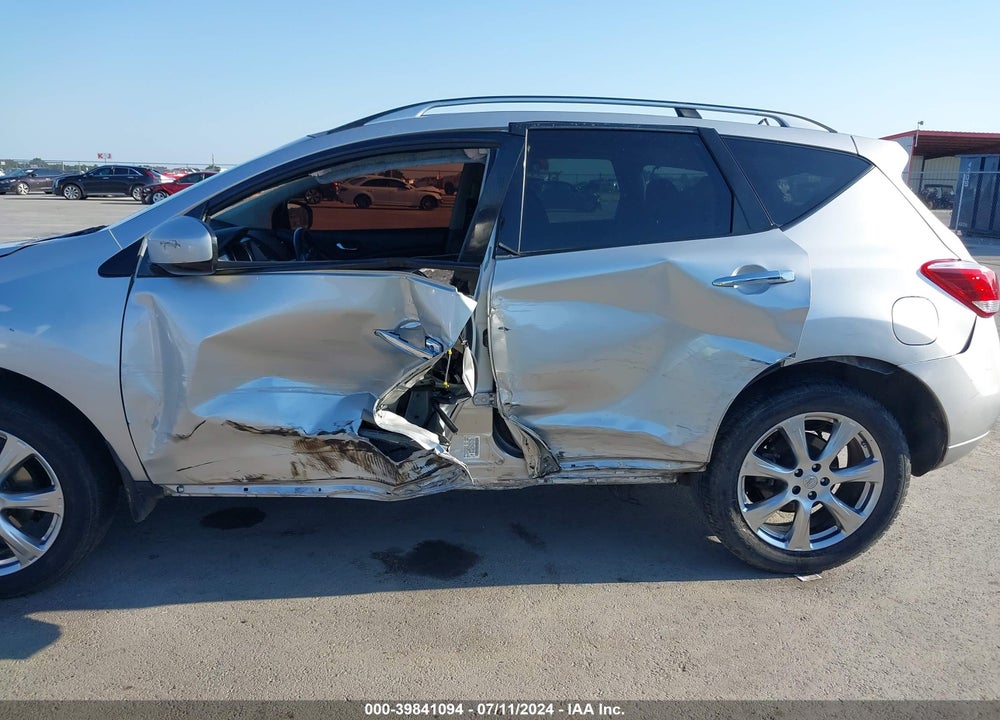 2013 NISSAN MURANO LE VIN: JN8AZ1MU5DW204409