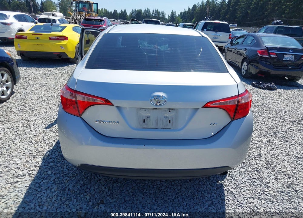 2017 TOYOTA COROLLA LE VIN: 5YFBURHEXHP713359