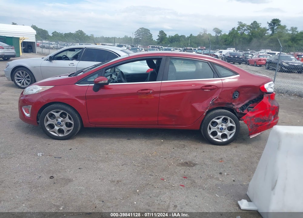 2011 FORD FIESTA SEL VIN: 3FADP4CJ7BM121140