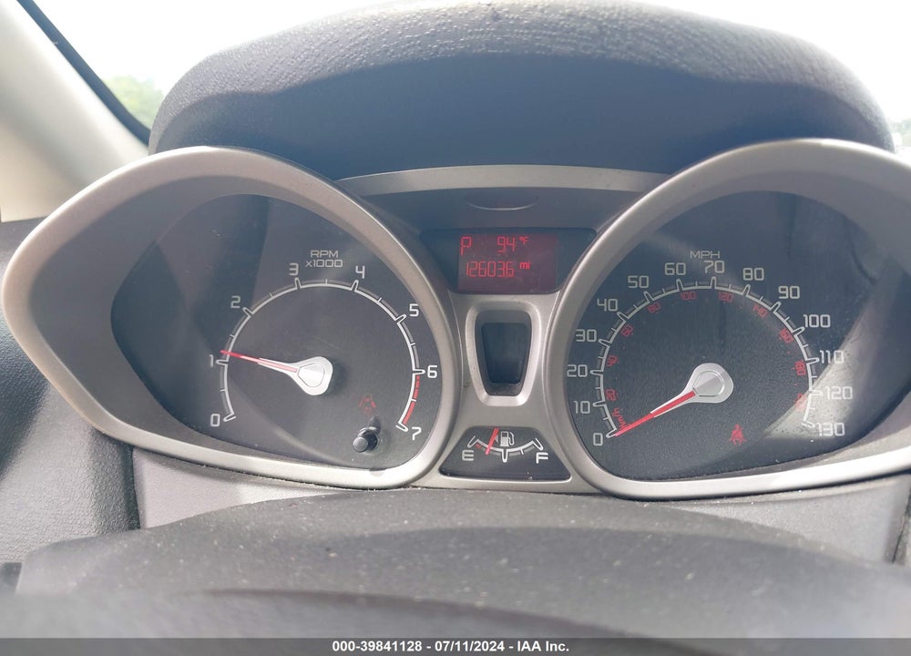 2011 FORD FIESTA SEL VIN: 3FADP4CJ7BM121140