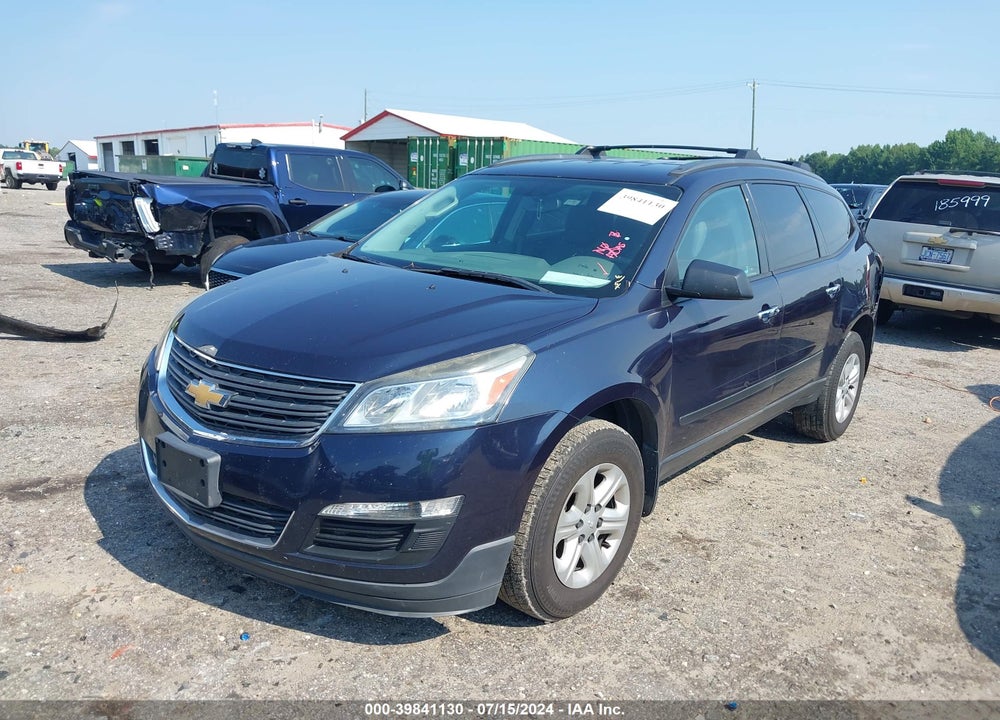 2016 CHEVROLET TRAVERSE LS VIN: 1GNKVFED2GJ324619