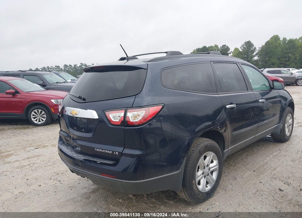 2016 CHEVROLET TRAVERSE LS VIN: 1GNKVFED2GJ324619