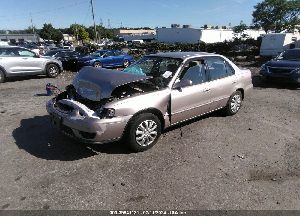 2002 TOYOTA COROLLA LE VIN: 1NXBR12EX2Z615627