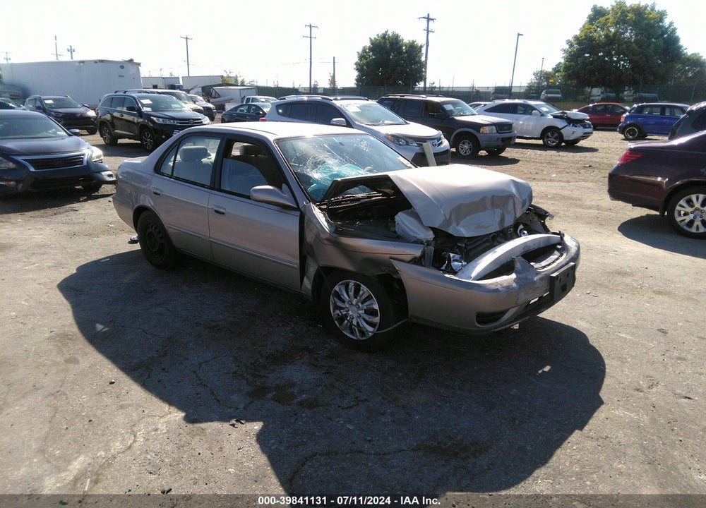 2002 TOYOTA COROLLA LE VIN: 1NXBR12EX2Z615627