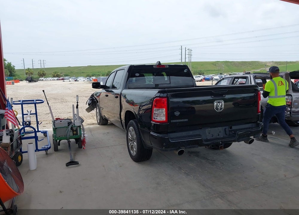 2020 RAM 1500 BIG HORN 4X2 5'7 BOX VIN: 1C6RREFT0LN158154