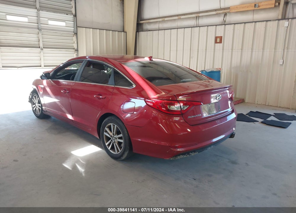 2017 HYUNDAI SONATA SE VIN: 5NPE24AF6HH567659