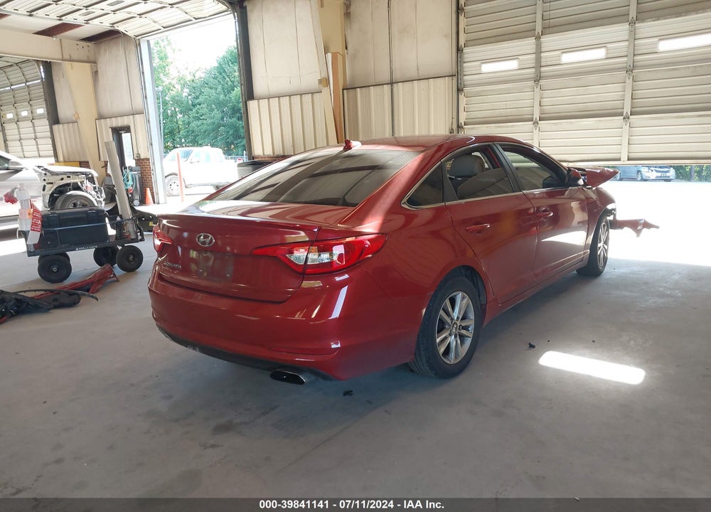 2017 HYUNDAI SONATA SE VIN: 5NPE24AF6HH567659