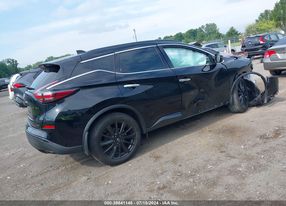 2023 NISSAN MURANO SV INTELLIGENT AWD VIN: 5N1AZ2BS6PC112357