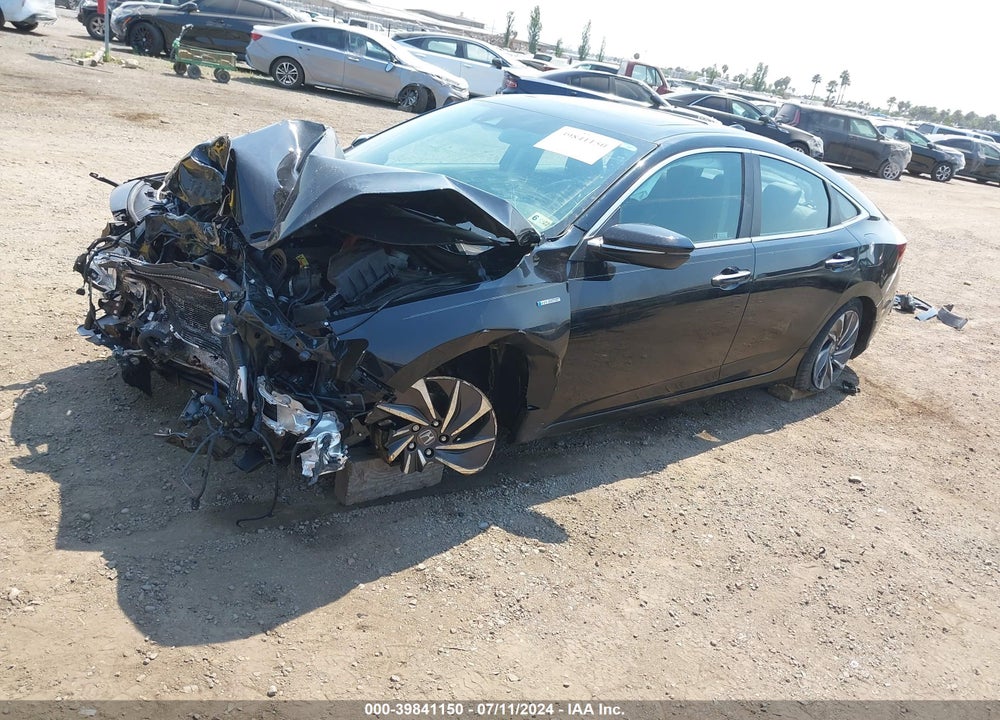 2022 HONDA INSIGHT TOURING VIN: 19XZE4F95NE001326