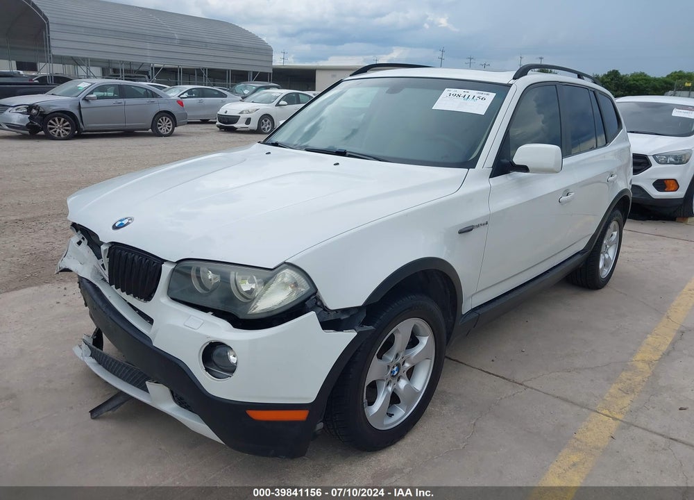 2007 BMW X3 3.0SI VIN: WBXPC93417WF14283
