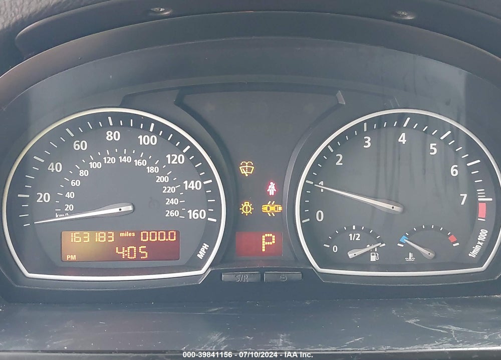 2007 BMW X3 3.0SI VIN: WBXPC93417WF14283