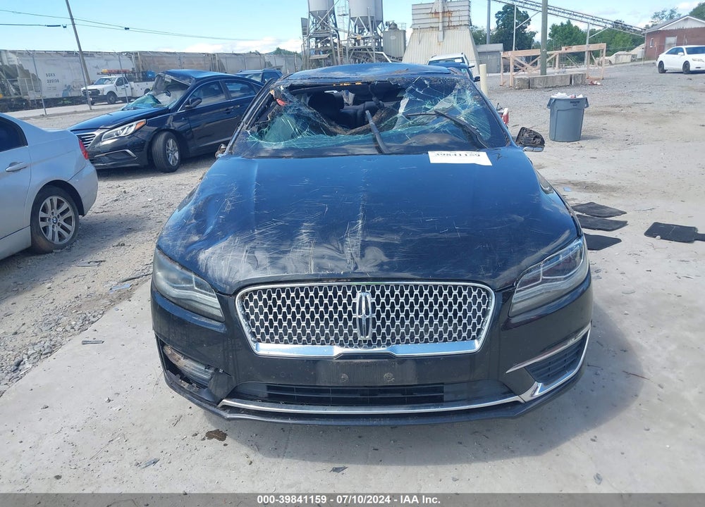 2018 LINCOLN MKZ HYBRID BLACK LABEL VIN: 3LN6L5NU4JR603900