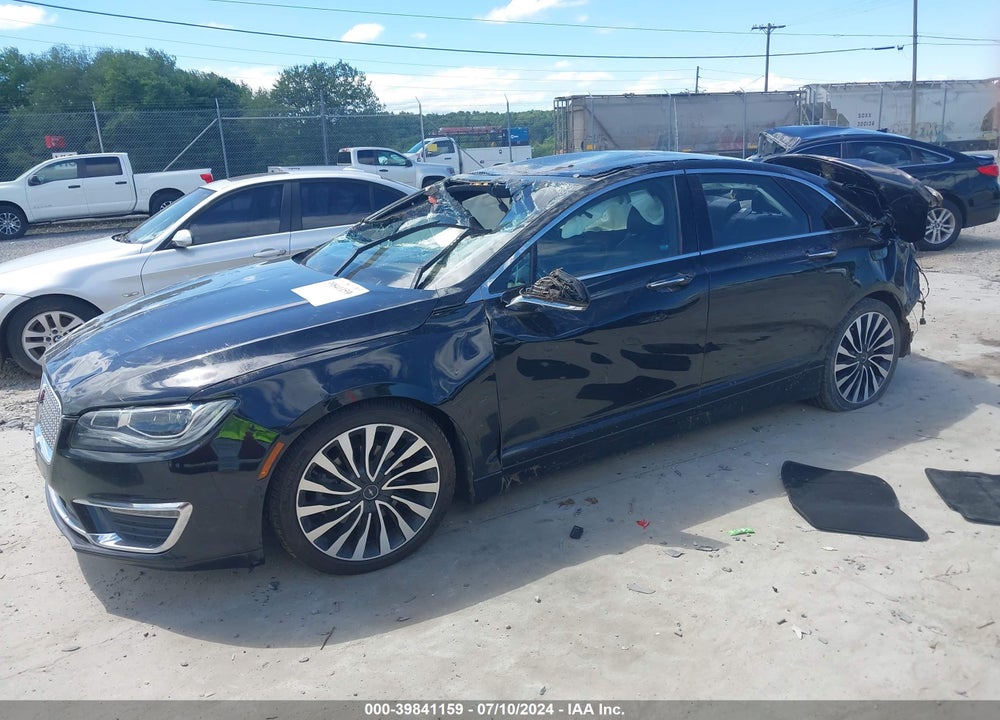 2018 LINCOLN MKZ HYBRID BLACK LABEL VIN: 3LN6L5NU4JR603900
