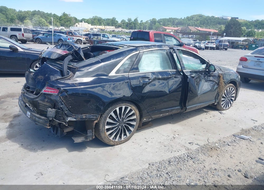 2018 LINCOLN MKZ HYBRID BLACK LABEL VIN: 3LN6L5NU4JR603900