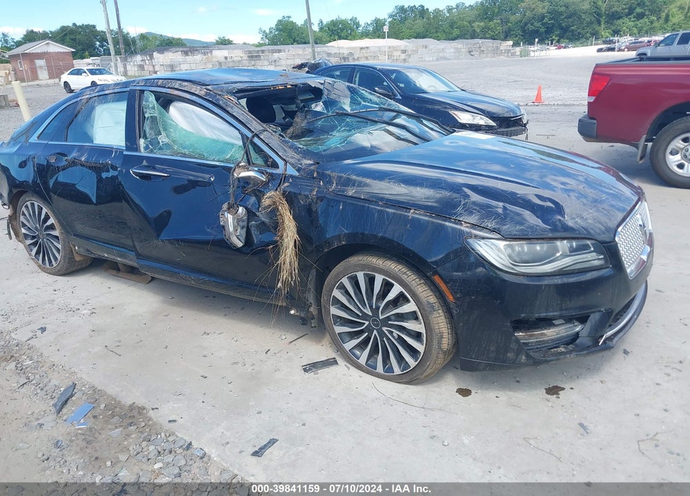 2018 LINCOLN MKZ HYBRID BLACK LABEL VIN: 3LN6L5NU4JR603900
